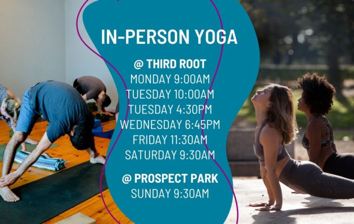 Open Level Yoga in Prospect Park on Sundays, Plus Indoor Yoga 5X a Week!